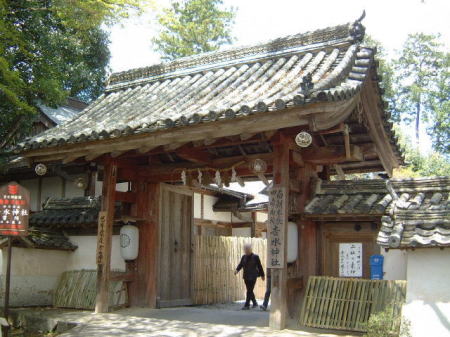 吉水神社の門/2007.4.14