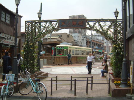 都電荒川線 三ノ輪橋電停/2007.5.27