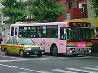 PASMO柄の江ノ電バス/2007.7.4