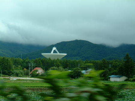 国立天文台野辺山のパラボラアンテナ/2007.9.16