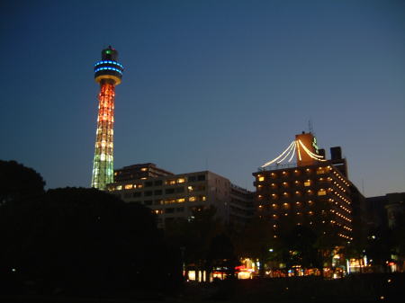 マリンタワーとスターホテル横浜/2007.11.24