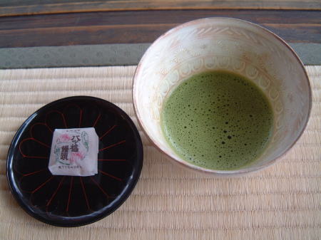実光院・お抹茶とお菓子/2007.12.1