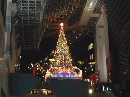 京都駅・クリスマスツリー 2007/2007.12.2