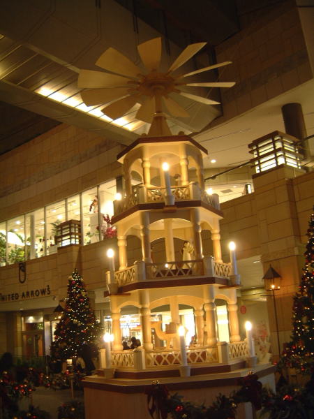 クリスマスピラミッド/六本木ヒルズ/2007.12.20