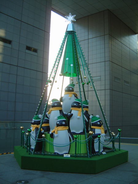 Suicaペンギンのクリスマスツリー/2007.12.20