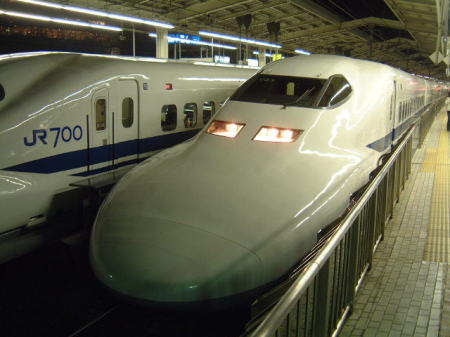 JR東海 700系「のぞみ150号」東京行き/京都駅/2007.12.2