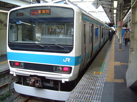 京浜東北線 209系500番台 快速 南浦和行き(1)/蒲田駅/2008.1.13
