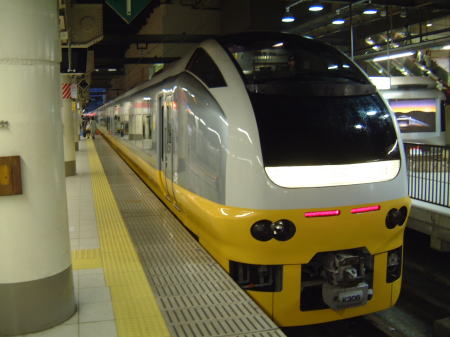 E653系：フレッシュひたち４５号/上野駅/2008.2.9