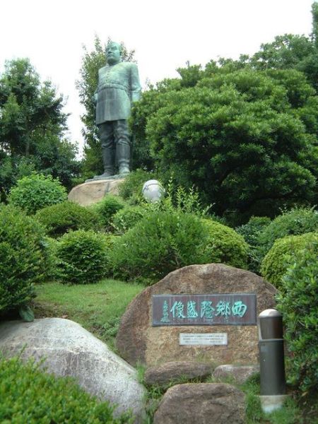 西郷隆盛の銅像/2008.9.16