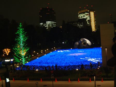 東京ミッドタウン・クリスマスイルミネーション 2008/スターライトガーデン(1)/2008.11.14