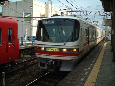 名鉄1200系 特急 岐阜行き/知立駅/2008.11.8