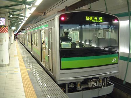 仙石線 205系3100番台 快速 石巻行き(1)/あおば通駅/2009.4.26