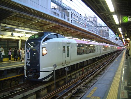 E259系 成田エクスプレス32号 横浜行き／横浜駅／2009.10.10
