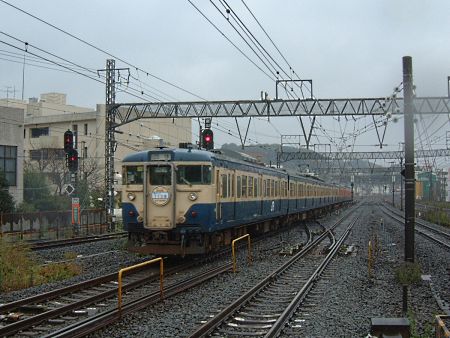 「懐かしの113系」電車の旅 団体列車(2)／戸塚駅／2009.10.25