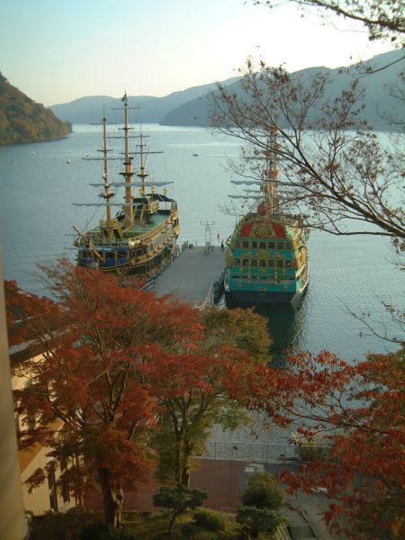 紅葉と箱根海賊船/2009.11.7