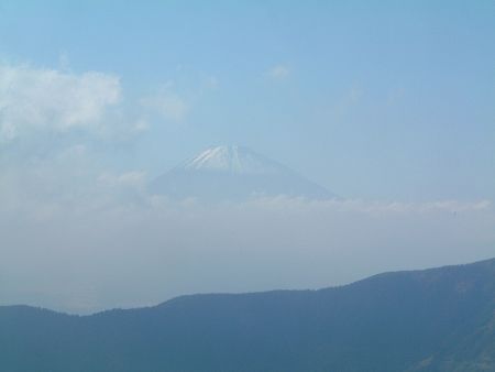 大涌谷から眺める富士山/2009.11.7