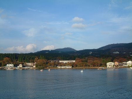 芦ノ湖の紅葉・桃源台周辺(1)/2009.11.8