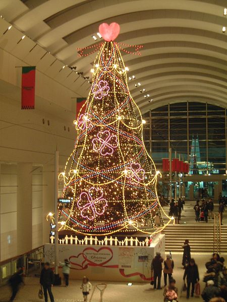 クイーンズスクエアのクリスマスツリー 2009(2)/2009.12.20