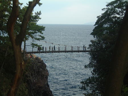 城ヶ崎海岸・門脇吊橋(2)/2009.12.30