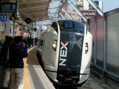 成田エクスプレス E259系/武蔵小杉駅/2010.3.13