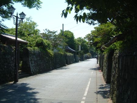 福江 武家屋敷通り(1)/2010.6.5