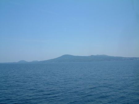 ジェットフォイル「ぺがさす」から眺める福江島(2)/2010.6.5