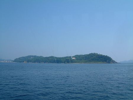 ジェットフォイル「ぺがさす」から眺める伊王島(2)/2010.6.5