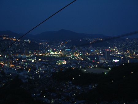 長崎ロープウェイからの夜景(1)/2010.6.5