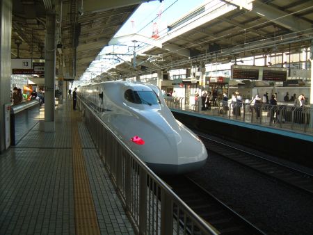 JR東海 N700系「のぞみ101号」広島行き/京都駅/2010.11.27