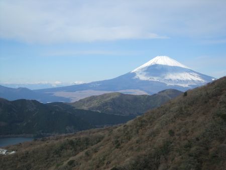 箱根駒ヶ岳ロープウェイから眺める富士山(2)/2010.12.31