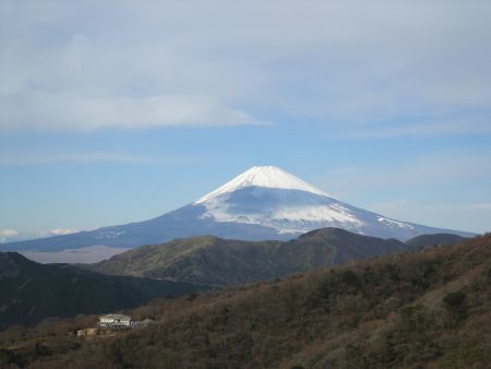 箱根駒ヶ岳ロープウェイから眺める富士山(3)/2010.12.31