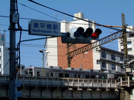 業平橋駅（4)/外から駅を見る/2011.3.26
