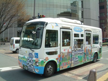 熊本城周遊バス しろめぐりん/2011.4.2