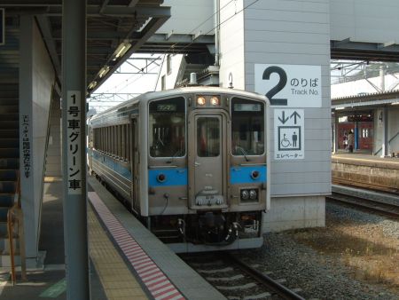 ＪＲ九州 キハ31/三角線 普通 熊本行き/熊本駅/2011.4.2