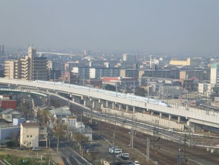 山陽・九州新幹線用 N700系「つばめ334号」博多 行き/熊本にて(1)/2011.4.2