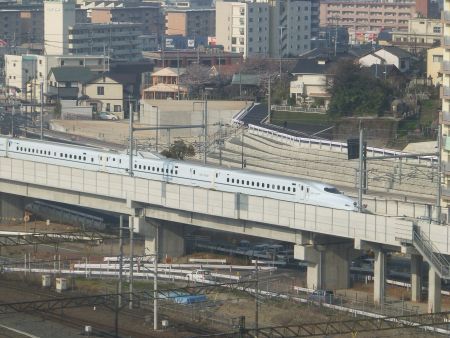 山陽・九州新幹線用 N700系「つばめ334号」博多 行き/熊本にて(2)/2011.4.2