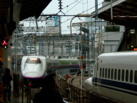 東北新幹線 E2系 はやて203号 盛岡行き/東京駅/2011.5.1