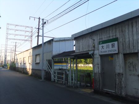 鶴見線 大川駅(1)/2011.7.15