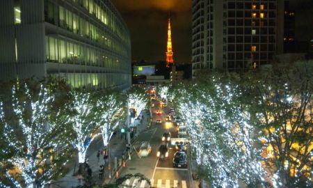 けやき坂のイルミネーション＋東京タワー 2011(2)/2011.11.20