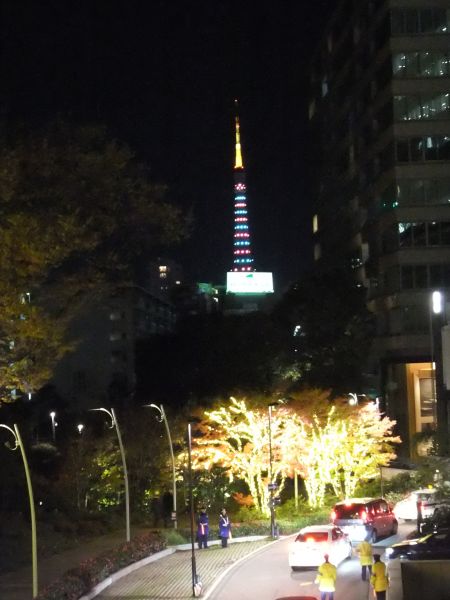 東京ミッドタウン クリスマスイルミネーション 2011と東京タワー(2)/2011.12.9