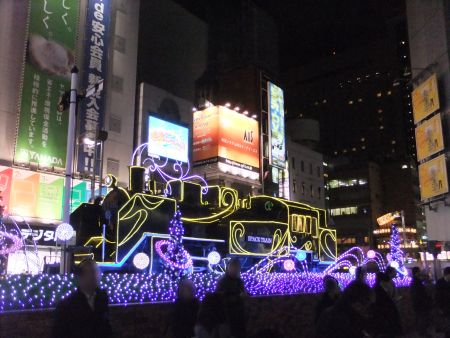 新橋クリスマスイルミネーション(1)/2011.12.16