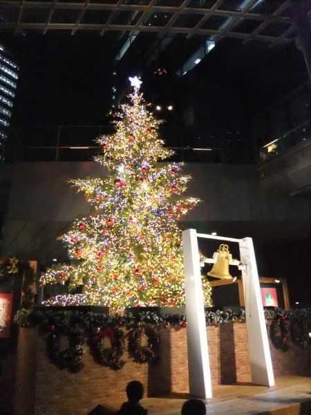 日本テレビのクリスマスツリー/2011.12.16