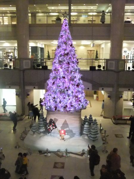 ランドマークプラザのクリスマスツリー 2011(1)/2011.12.22