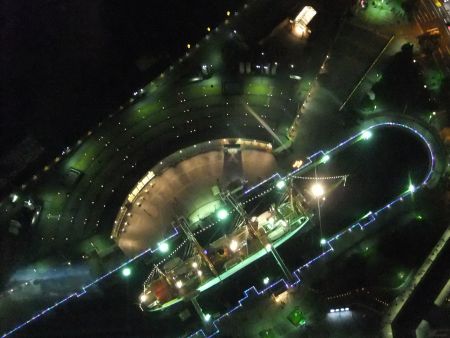 ランドマークタワー展望台 Sky Gardenからの夜景(3)/2011.12.24