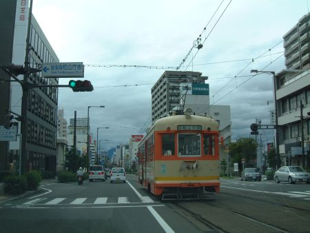 伊予鉄道 市内線 モハ50形/2011.9.21