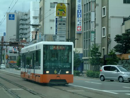 伊予鉄道 市内線 モハ2100形/2011.9.21