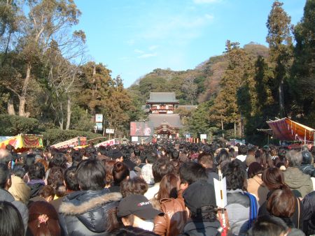 鎌倉・鶴岡八幡宮(1)/2012.1.2