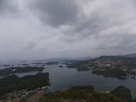 展海峰から眺める九十九島(1)/2012.3.19