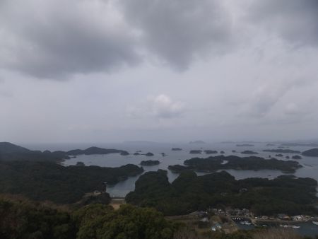 展海峰から眺める九十九島(2)/2012.3.19