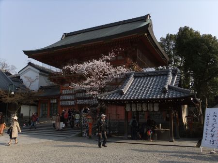 八坂神社の桜/2012.4.8